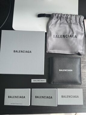 Balenciaga bi-fold wallet